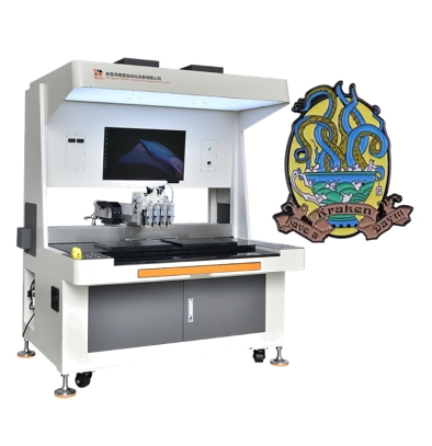 Custom Enamel Badge Filling Machine – Precision, Speed & Custom Designs